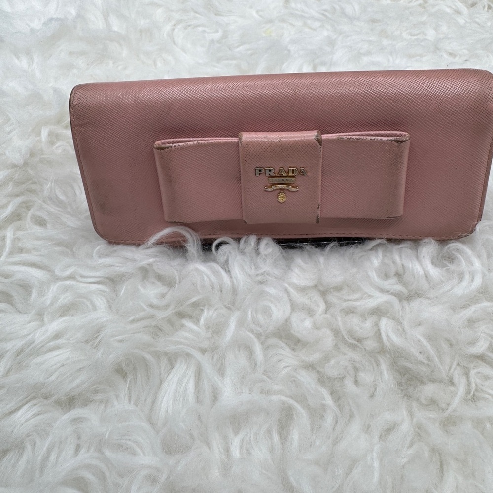 Prada long leather Wallet
